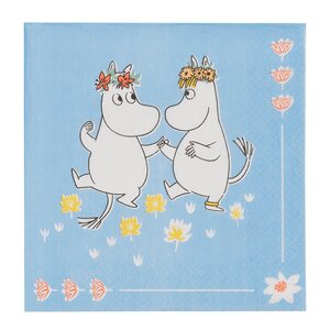 MoominArabia Mumin servett 33x33 cm 20-pack Sommardans