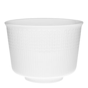 Rörstrand Swedish Grace blomkruka 20x15 cm snö/vit