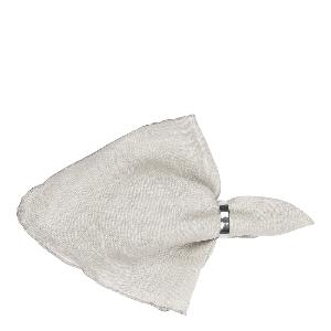 Broste Copenhagen Gracie Tygservett 45x45 cm Naturvit