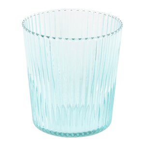 Paveau Ribbed Elegance glas Lucky 25 cl turkos