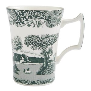 Spode Heritage Green Italian mugg 28 cl grön/vit