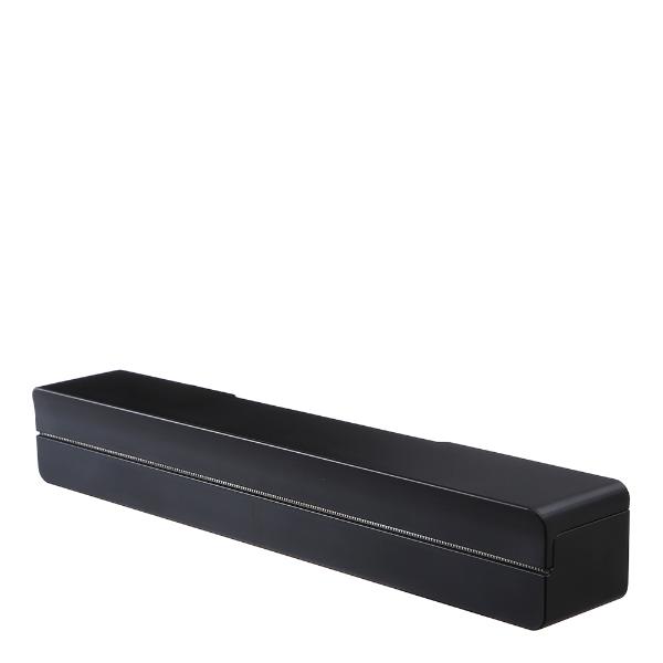 Yamazaki, Tower Behållare till plastfolie 33 cm Svart - Kitch'n