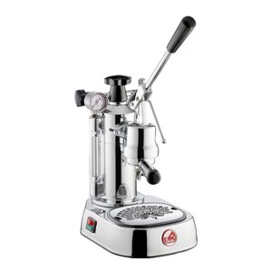 La Pavoni Europiccola Special manuell kaffemaskin med hävarm rostfritt stål