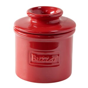Butter Bell Crock Retro Café smörklocka röd