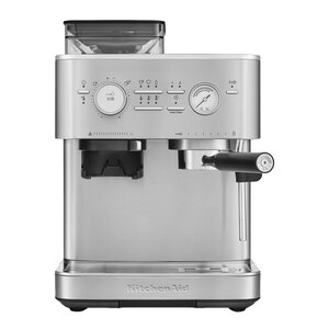 KitchenAid Espressomaskin med kvarn halvautomatisk 5KES6551 rostfritt stål