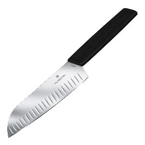 Victorinox Swiss Modern Santoku 17 cm Svart