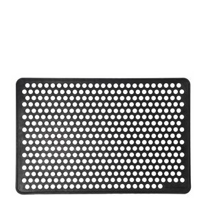 Tica Copenhagen Dot dörrmatta gummi 90x60 cm svart