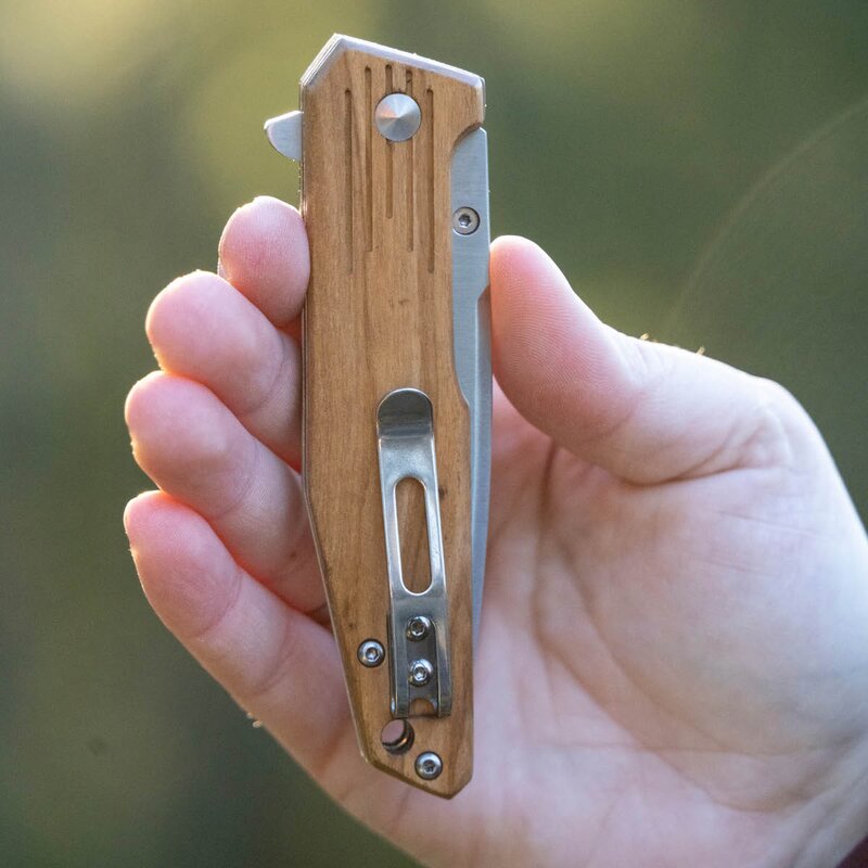 Brusletto Reisa fällkniv 19,5 cm olivträ