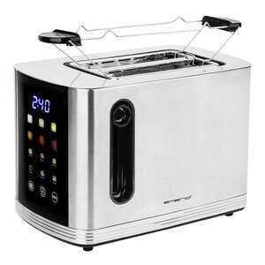 EMERIO Digital brödrost TO-132888 2 skivor 800W rostfritt stål