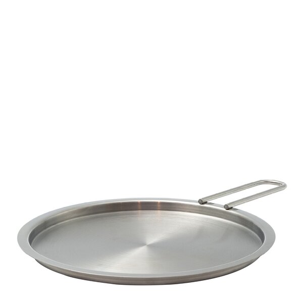 Eva Trio Platt lock 20 cm rostfritt stål