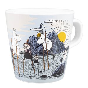 Rätt Start Mumin mugg med handtag 20 cl Kobbar och skär