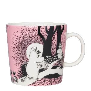 MoominArabia Muminmugg Kärlek 40 cl Rosa