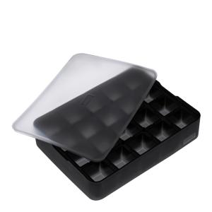 Lurch Isbitform till tärningar 3x3 cm Svart