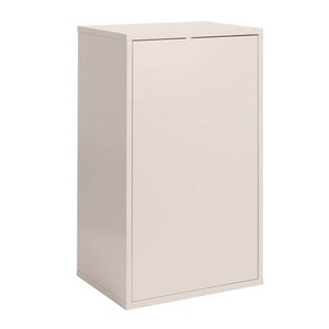 ReCollector Laundry Boks tvättkorg 30x43x70 cm Silver Cloud Grey