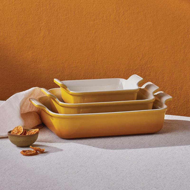 Le Creuset Heritage Ugnsform Rektangulär 19 cm Nectar