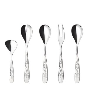 Hardanger bestikk Sanna serverinsgsset 5 delar