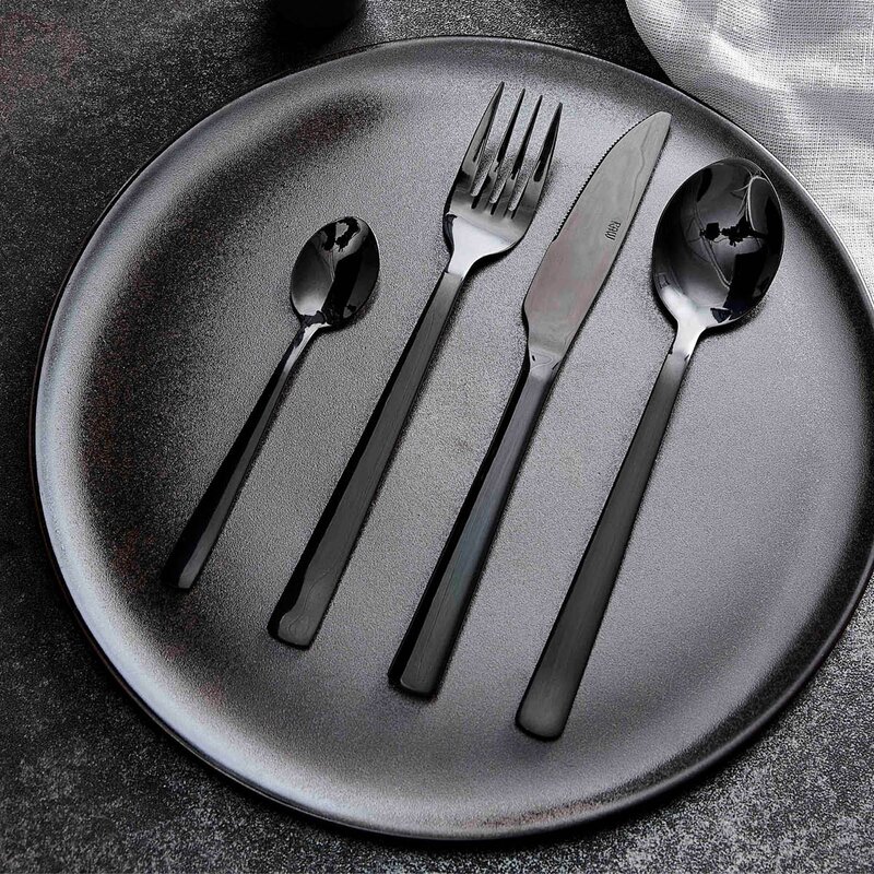 Aida RAW Bestickset 60 delar Svart