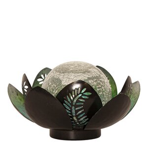 Star Trading Lilly solcellslykta dekoration 482-81 12x24 cm silver