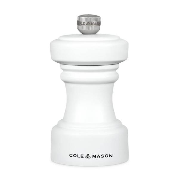 Cole & Mason Hoxton Saltkvarn 10 cm Matt Vit