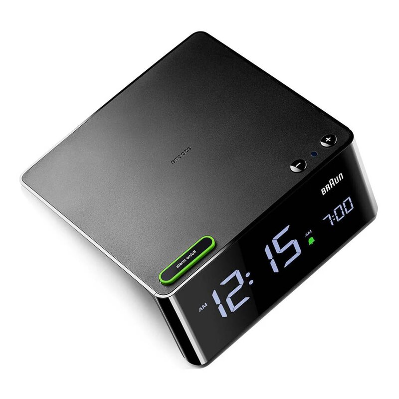 Braun Väckarklocka digital 14 cm svart