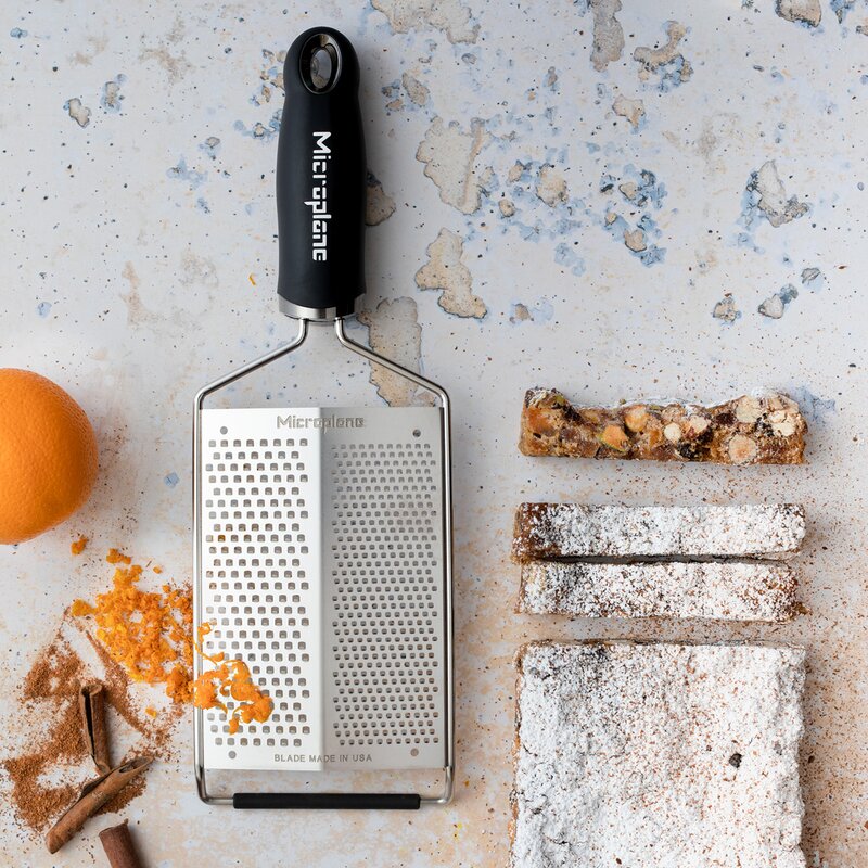 Microplane Gourmetrivjärn Dubbel Fin/Grov Rostfri 