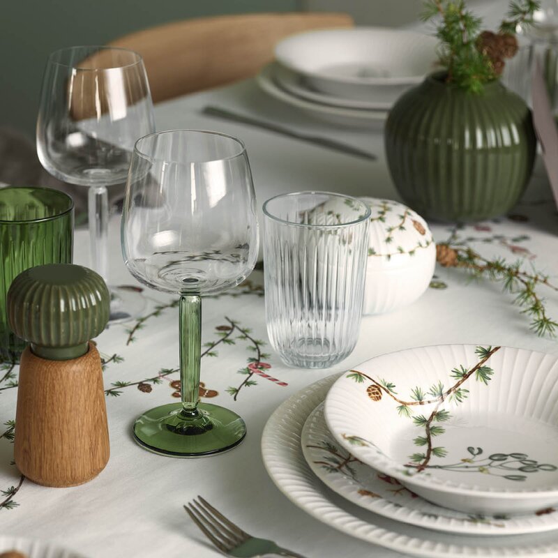 Kähler Hammershøi Christmas tallrik 27 cm 2-pack vit