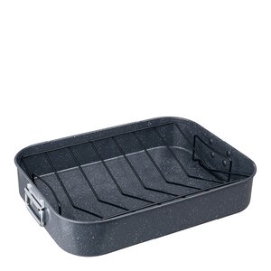 Denby Quantanium Finish ugnsform med galler 41,6x31,8x7,6 cm