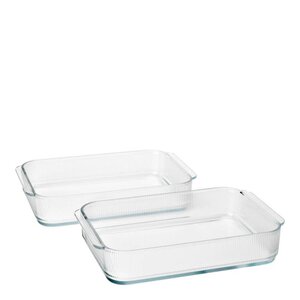 Stelton Pilastro ugnsform 33,1x20,7 cm 2-pack klar