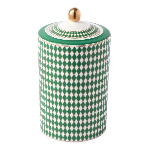 Pols Potten Chess Burk 26 cm Grön