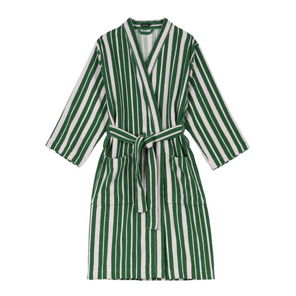 Marimekko Raide badrock large grön/rosa