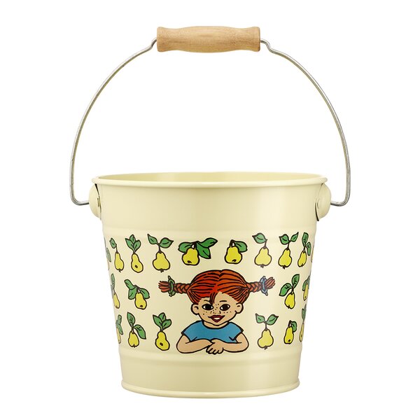 Muurla Pippi hink 2 L frukter gul