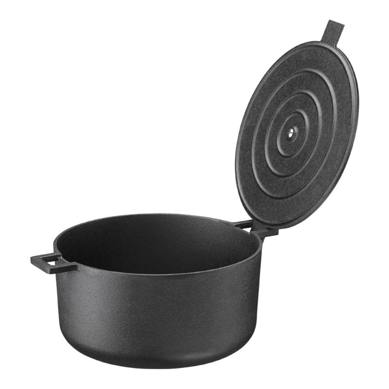 Skeppshult Noir gryta 5 L gjutjärn utan beläggning