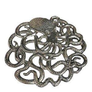 Culinary Concepts Octopus grytunderlägg 18 cm silver