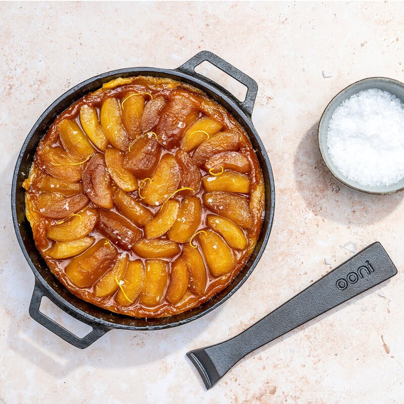 Ooni Skillet stekpanna 25 cm gjutjärn med ställ