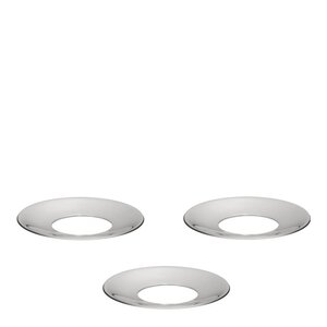 STOFF Nagel Ljusmanschett 3-pack krom