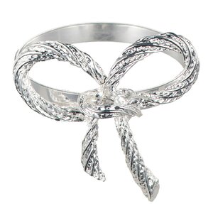 Holmen Natalia servettring 4,5 cm silver