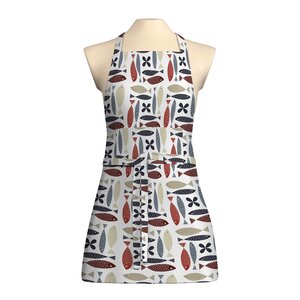 Arvidssons Textil Fina fisken förkläde blå