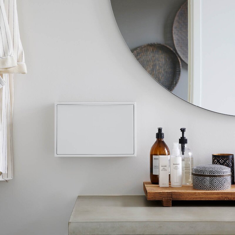 ReCollector Mini sorteringsbox 30x10x15 cm Brilliant White