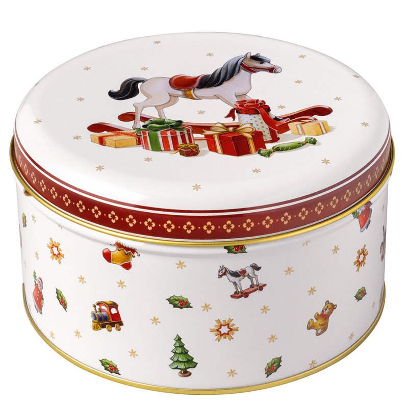 Villeroy & Boch Winter Collage kakburk set 3 delar vit