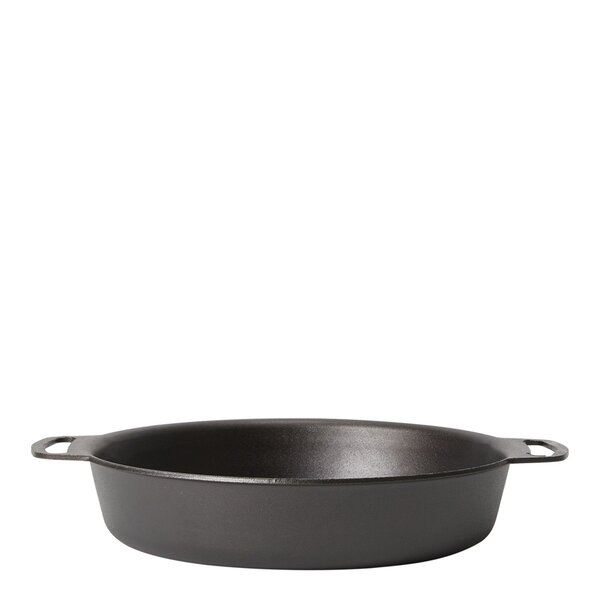 Anders Petter Ugnsform i kolstål 28 cm Svart