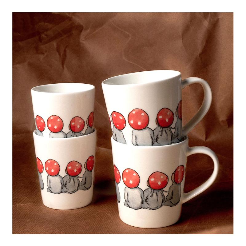Design House Stockholm Elsa Beskow Mugg Tomtebobarnen 28 cl