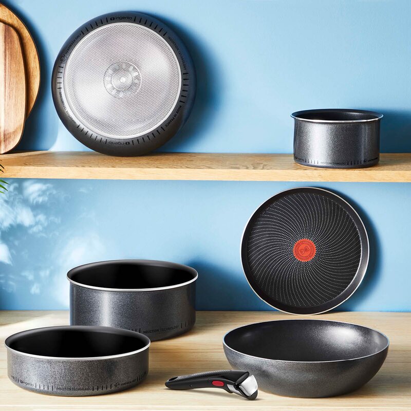 Tefal Ingenio So Light stekpanna 3 delar 24+28 cm