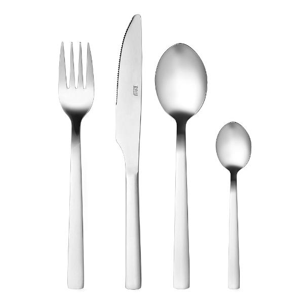 Aida Raw Bestickset 16 delar Rostfri