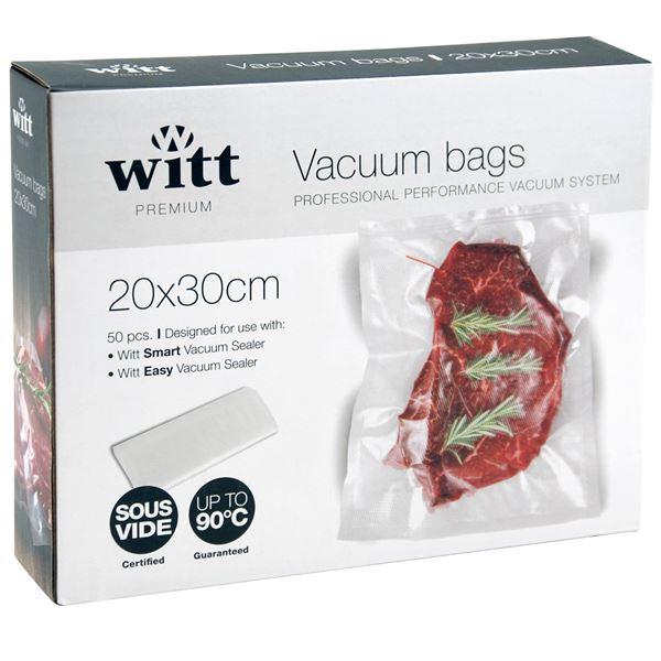 Witt Premium Vakuumpåsar 20*30cm 50 Stk