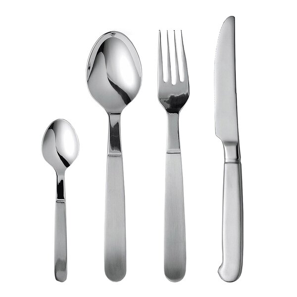 Gense Bestickset Rejka 16 delar matt/blankt stål