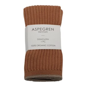 Aspegren Ripple disktrasa stickad 26x26 cm camel