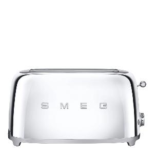 SMEG Brödrost 4 skivor TSF02 Krom