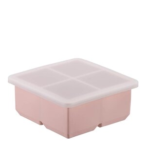 Modern House Ice isbitsform 4 fack 11,5x11,5 cm rosa