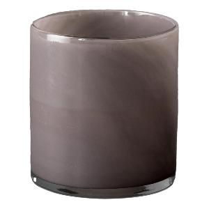 Tell Me More Lyric Ljuslykta Glas 10x10 cm Purple Grey