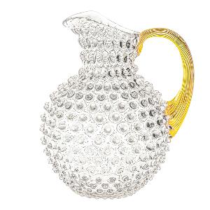 Klimchi Hobnail karaff 2 l klar med guldhandtag